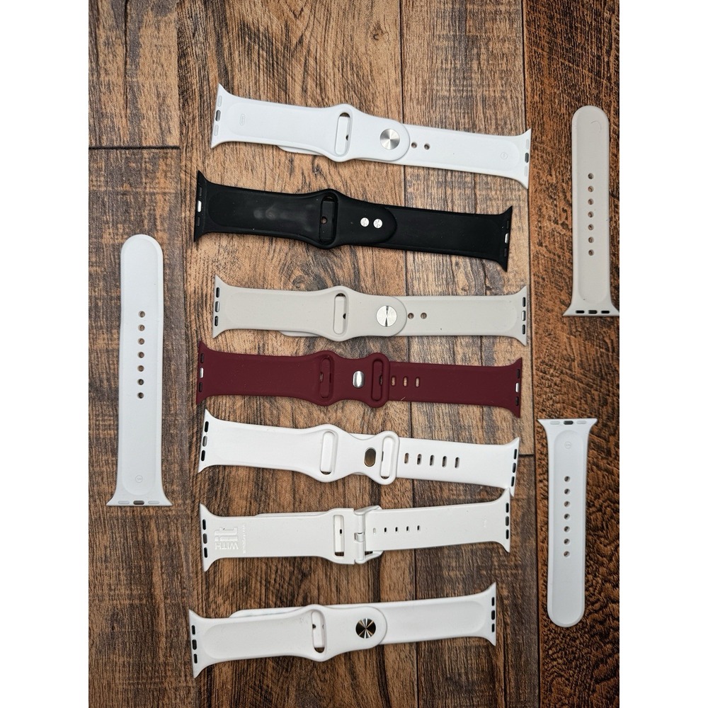 Apple Watch Band Bundle Lot of 10 Mixed Colors 38/40/41mm